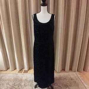 Velvet Burnout Sheath Dress